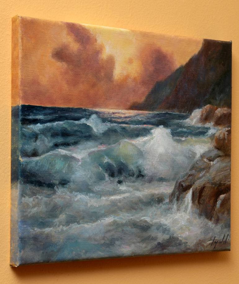 Original Other Seascape Painting by Darko Topalski