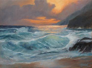 Original Realism Seascape Paintings by Darko Topalski