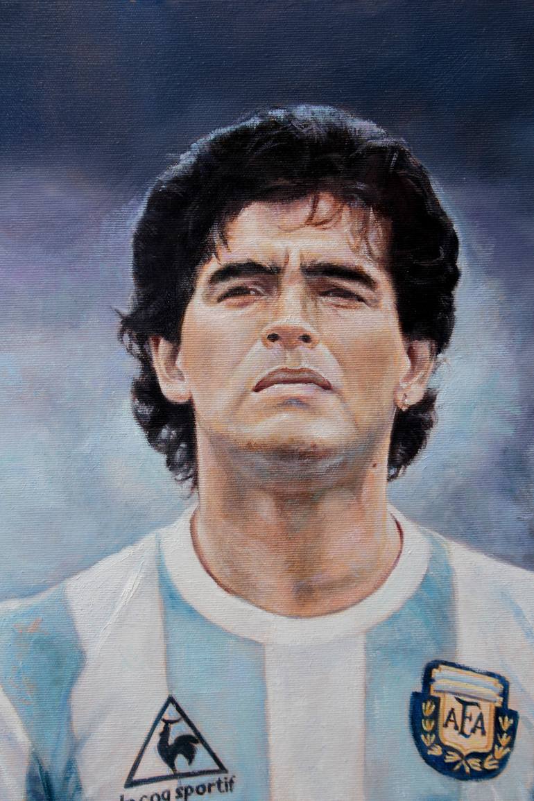 Original Figurative Sports Painting by Darko Topalski