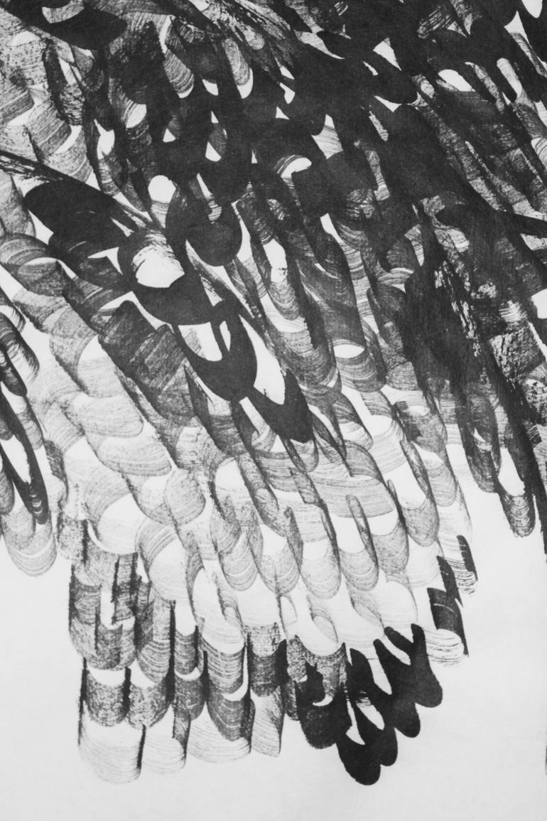 Original Figurative Floral Painting by Fuen Chin