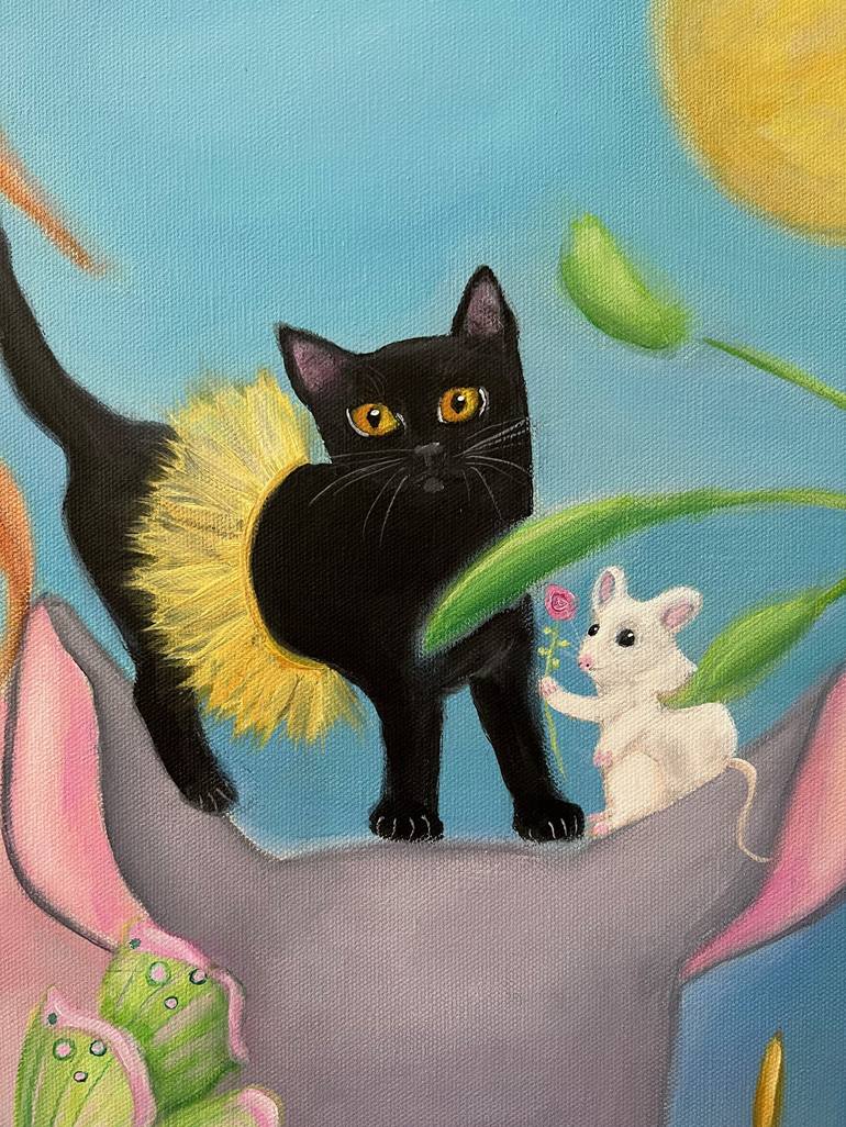 Original Contemporary Animal Painting by Juli Cady Ryan