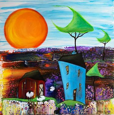 Print of Fine Art Home Paintings by Juli Cady Ryan