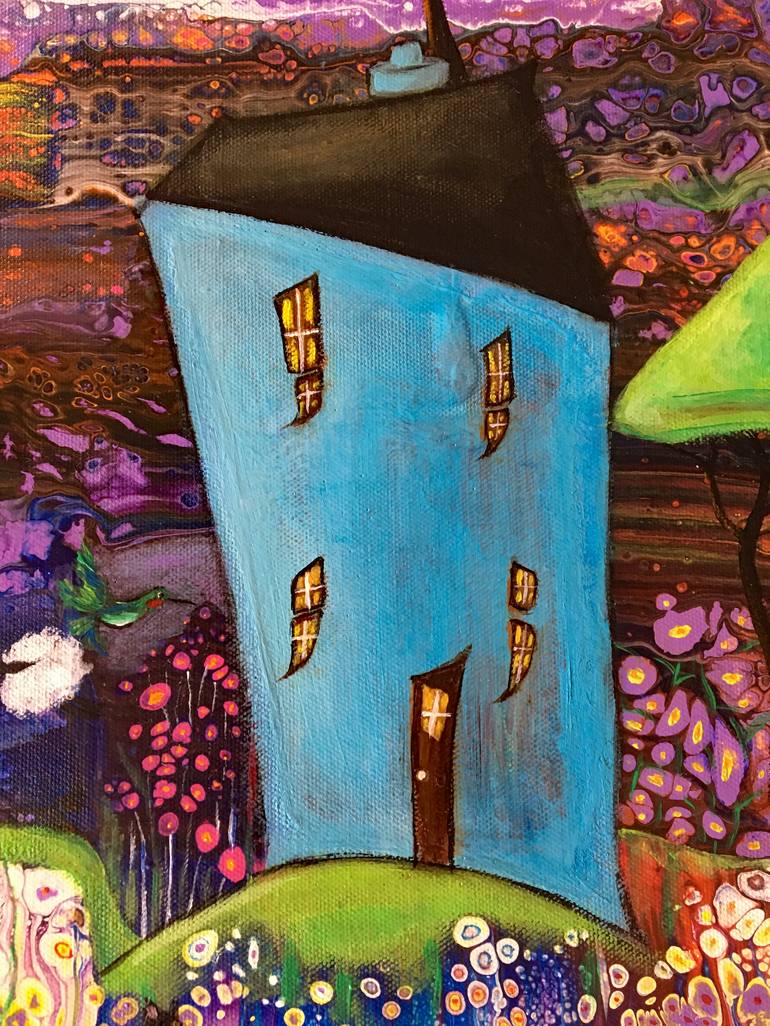 Original Home Painting by Juli Cady Ryan