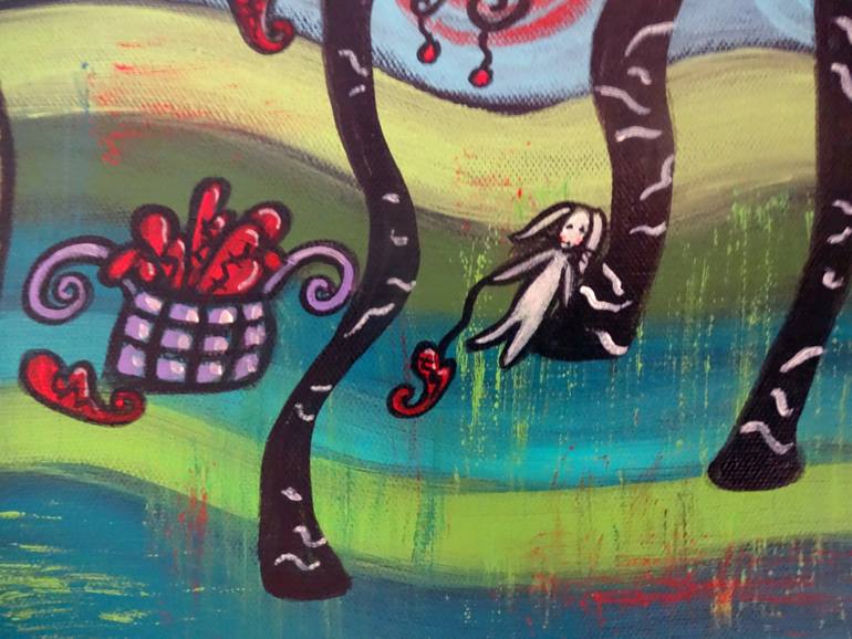 Original Conceptual Children Painting by Juli Cady Ryan