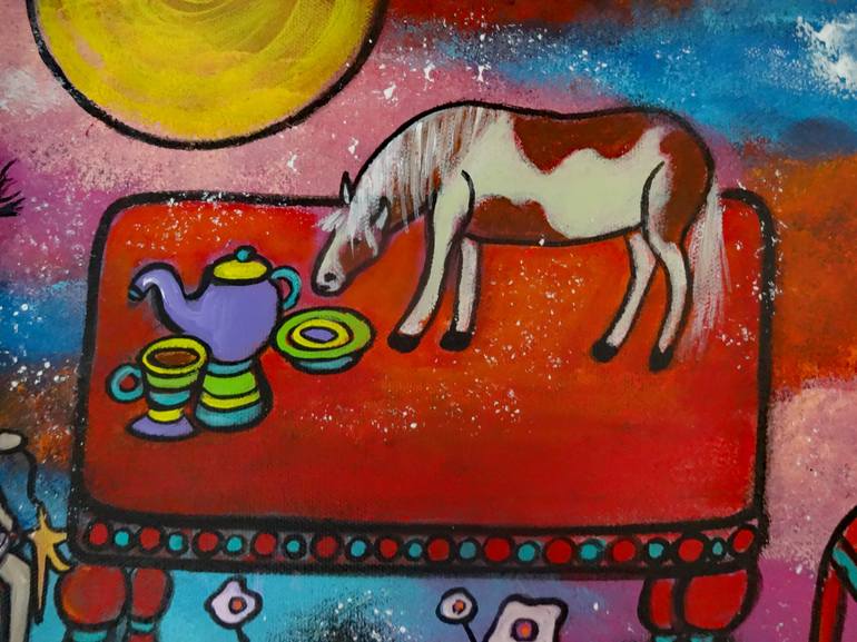 Original Fine Art Children Painting by Juli Cady Ryan