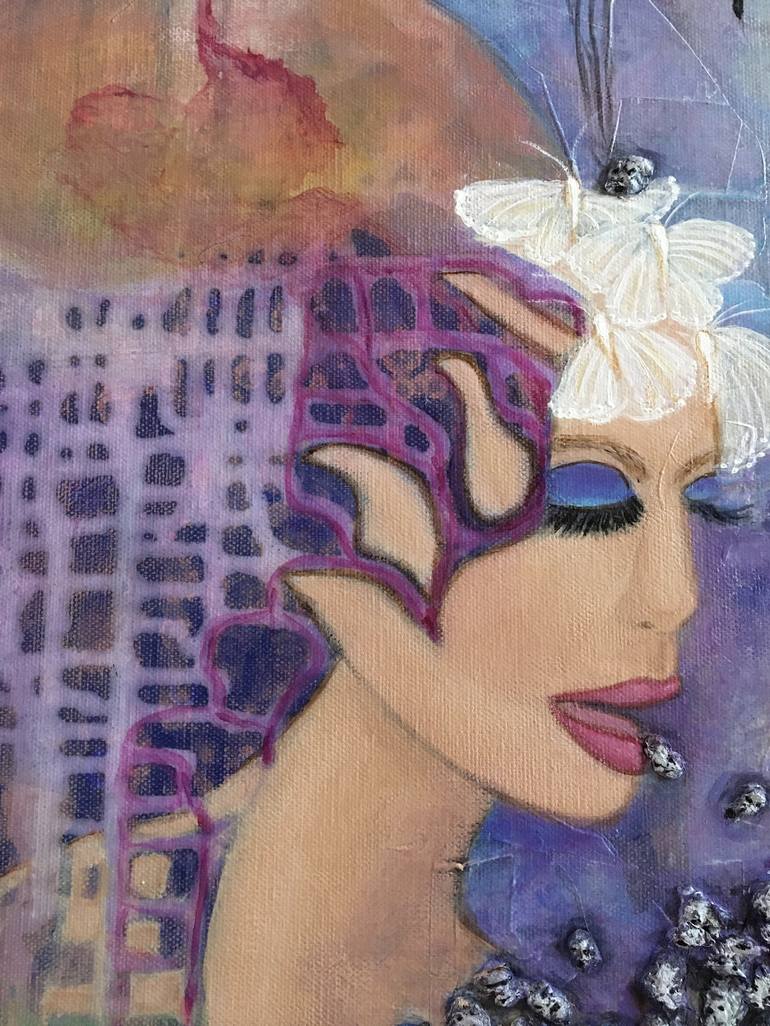 Original Surrealism Health & Beauty Collage by Juli Cady Ryan