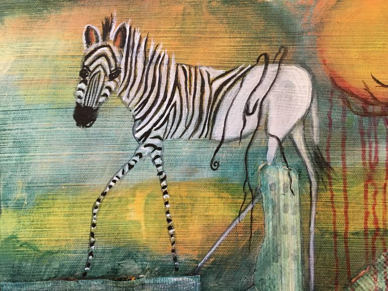 Original Other Animal Collage by Juli Cady Ryan