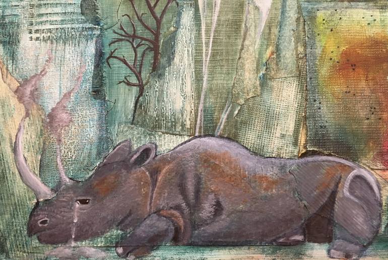 Original Other Animal Collage by Juli Cady Ryan