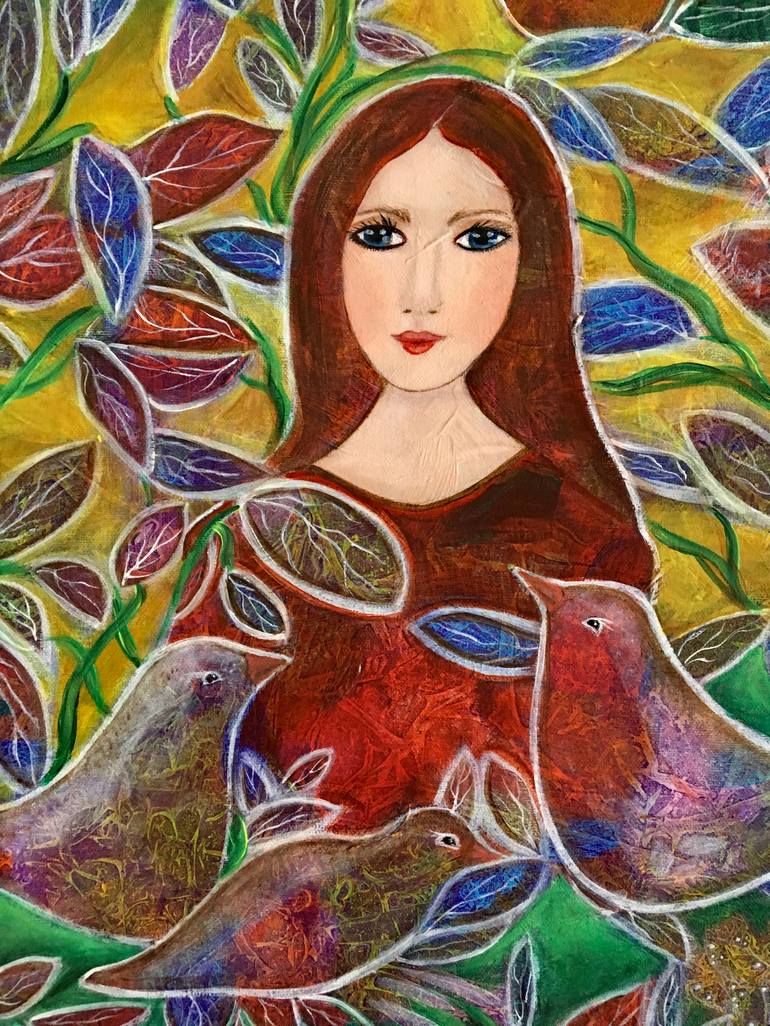 Original Women Painting by Juli Cady Ryan