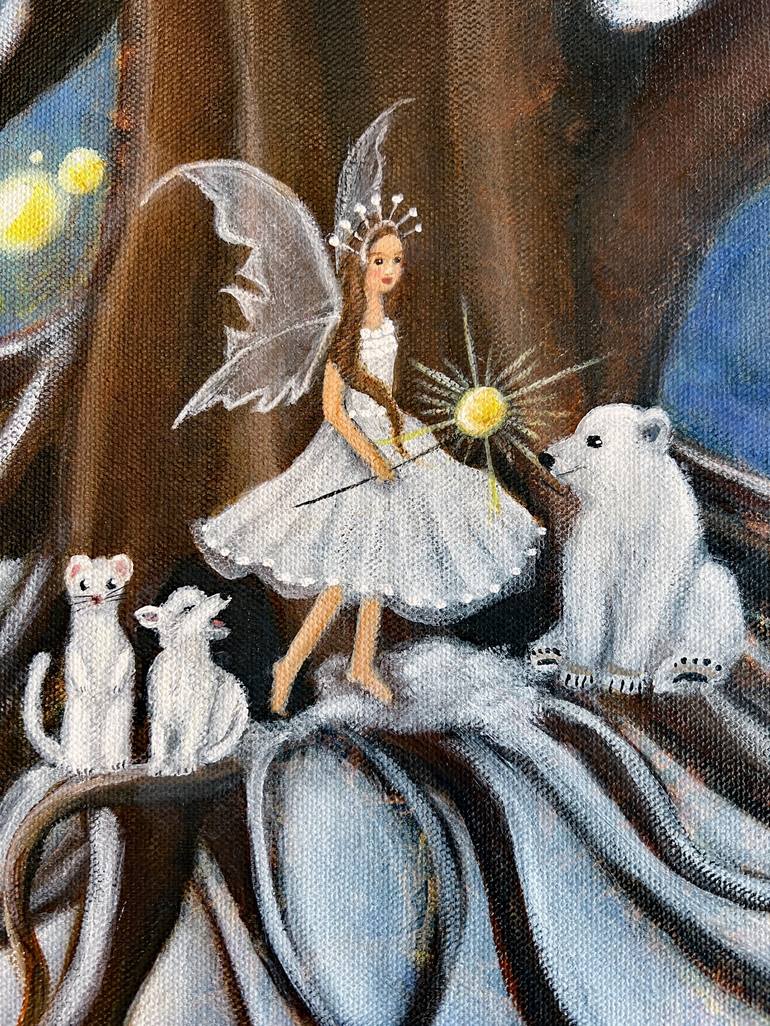 Original Contemporary Fantasy Painting by Juli Cady Ryan