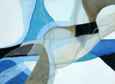 Original Cubism Abstract Paintings by Victoria Kloch
