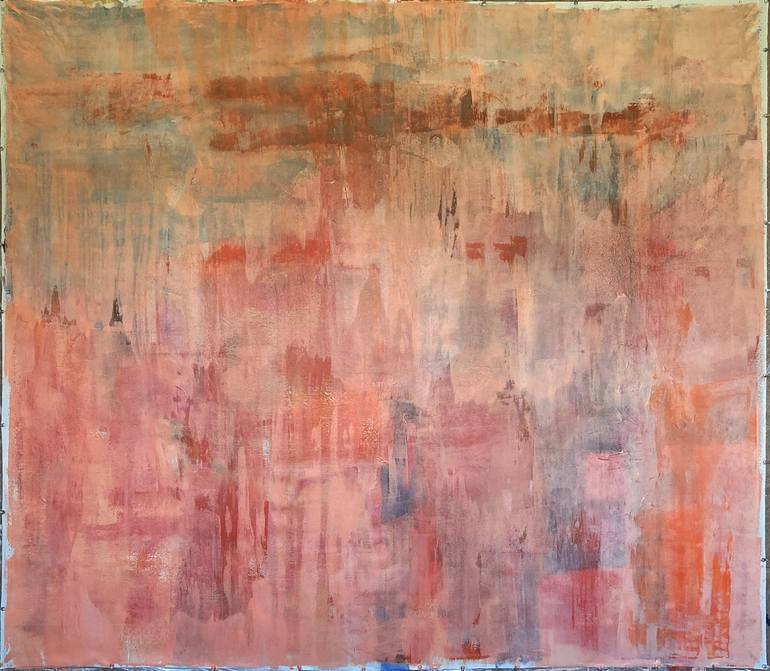 Original Abstract Expressionism Abstract Painting by Victoria Kloch