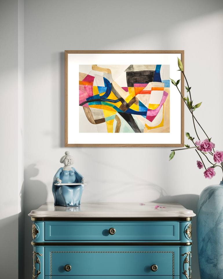 Original Fine Art Abstract Painting by Victoria Kloch