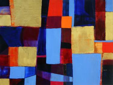 Print of Abstract Expressionism Geometric Paintings by Victoria Kloch