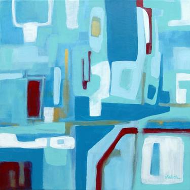 Original Modern Abstract Paintings by Victoria Kloch