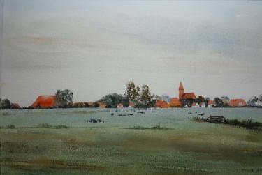 Original Landscape Painting by Rik Verdenius