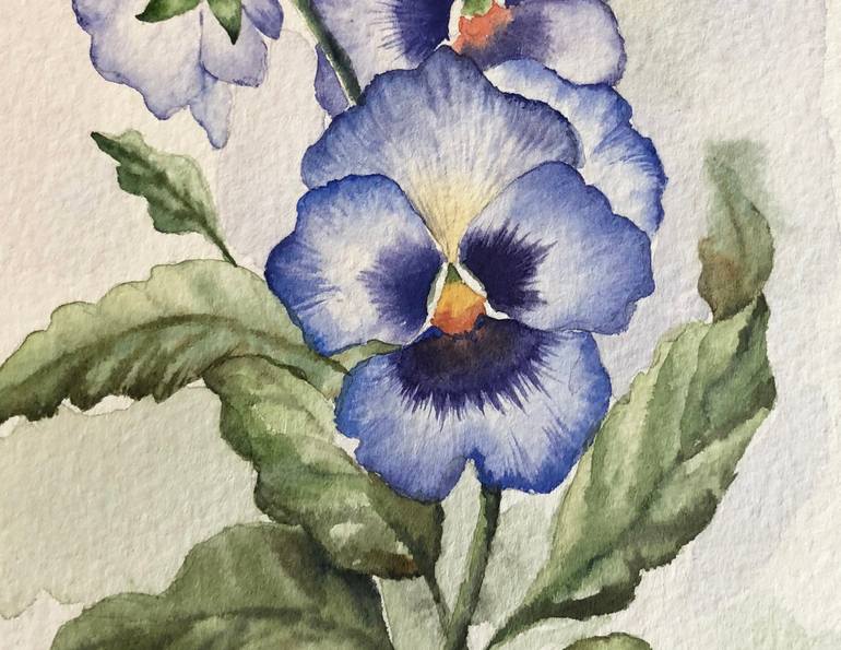 Original Other Floral Painting by Ghazaleh Naderian