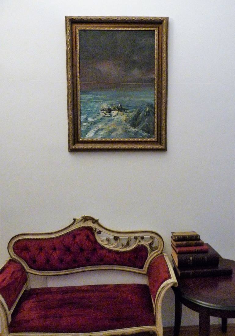 Original Seascape Painting by Eliza Matica