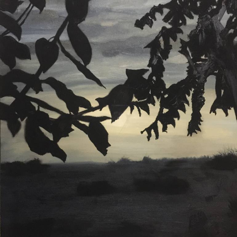 Original Modern Landscape Painting by Eliza Matica