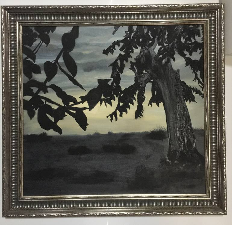 Original Modern Landscape Painting by Eliza Matica