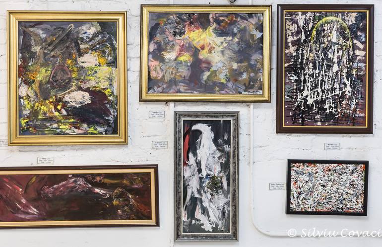 Original Abstract Expressionism Love Painting by Eliza Matica