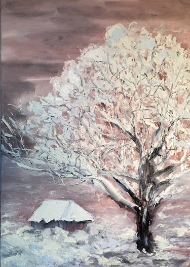 Print of Seasons Paintings by Eliza Matica