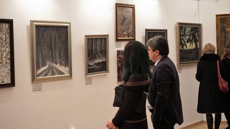 Original Fine Art Tree Painting by Eliza Matica