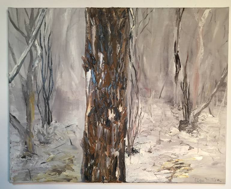Original Impressionism Landscape Painting by Eliza Matica