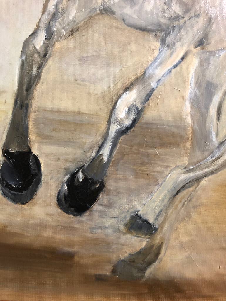 Original Realism Animal Painting by Eliza Matica
