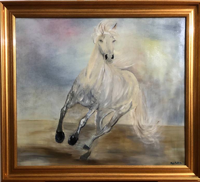 Original Realism Animal Painting by Eliza Matica