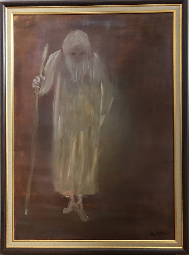 Original Religious Painting by Eliza Matica