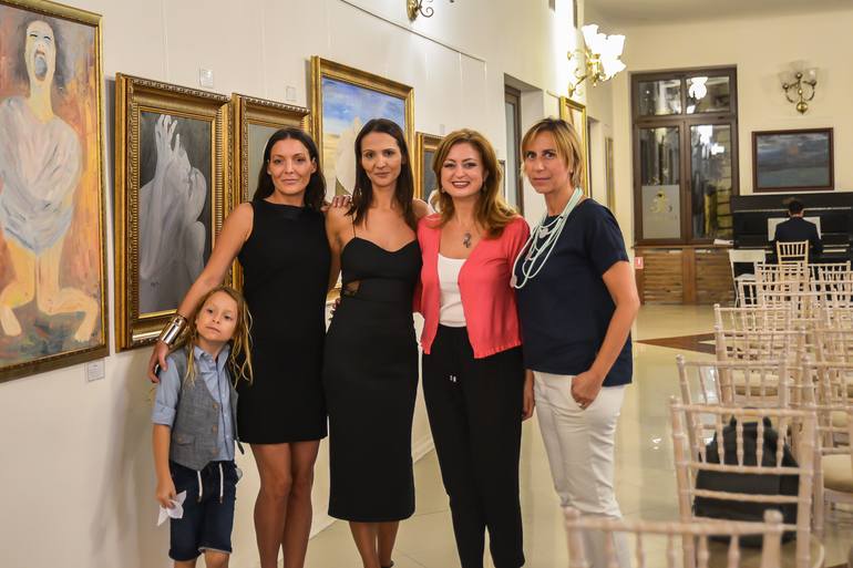 Original Conceptual People Painting by Eliza Matica