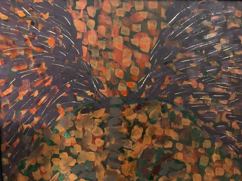 Original Impressionism Religion Painting by Eliza Matica