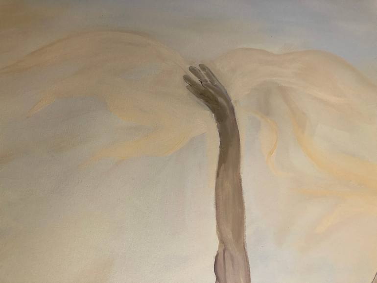 Original Impressionism Religion Painting by Eliza Matica