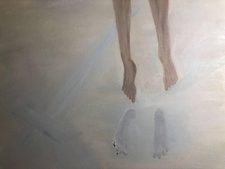 Original Impressionism Religion Painting by Eliza Matica