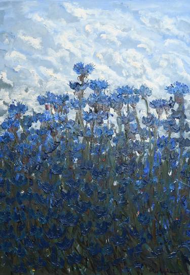 Original Impressionism Floral Paintings by Eliza Matica