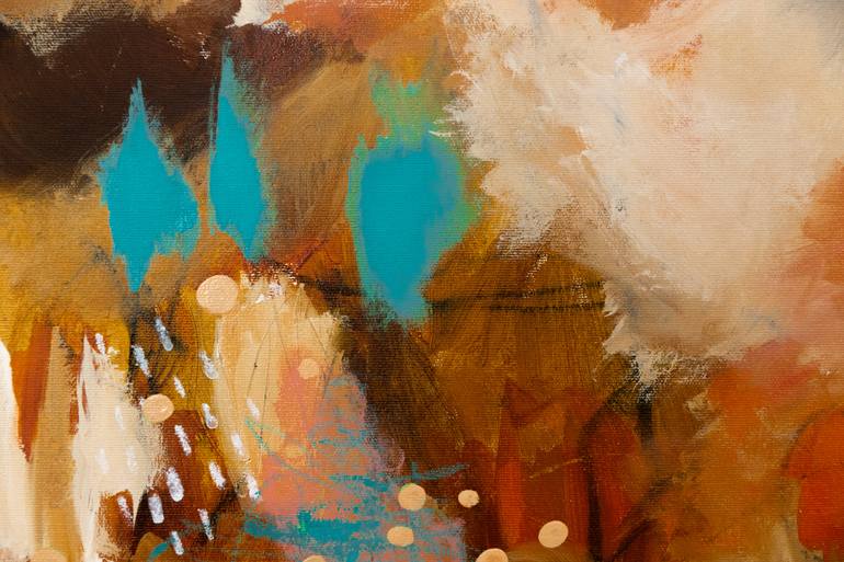 Original Abstract Expressionism Abstract Painting by Chantal Proulx