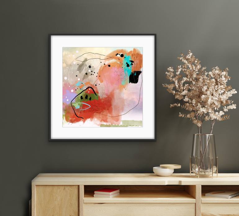 Original Abstract Digital by Chantal Proulx