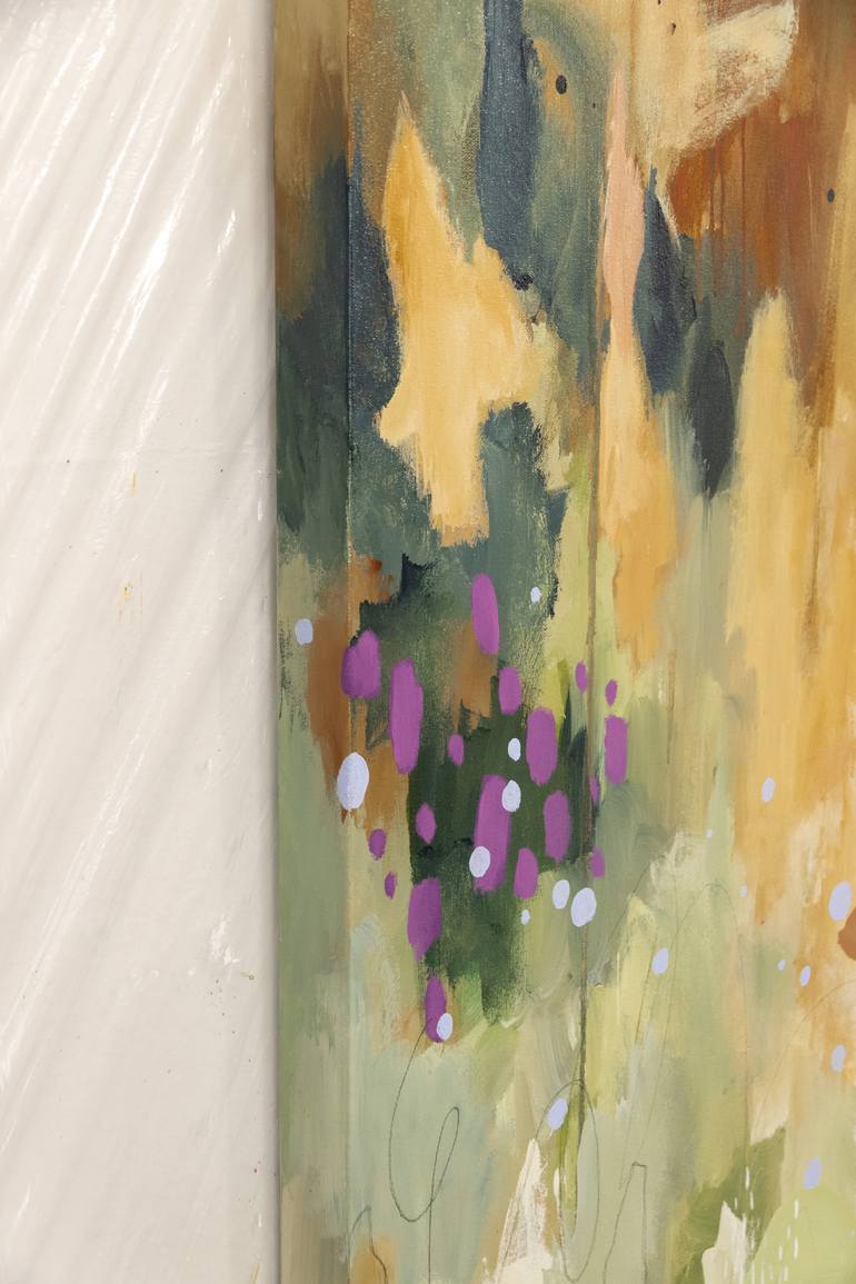 Original Abstract Expressionism Abstract Painting by Chantal Proulx