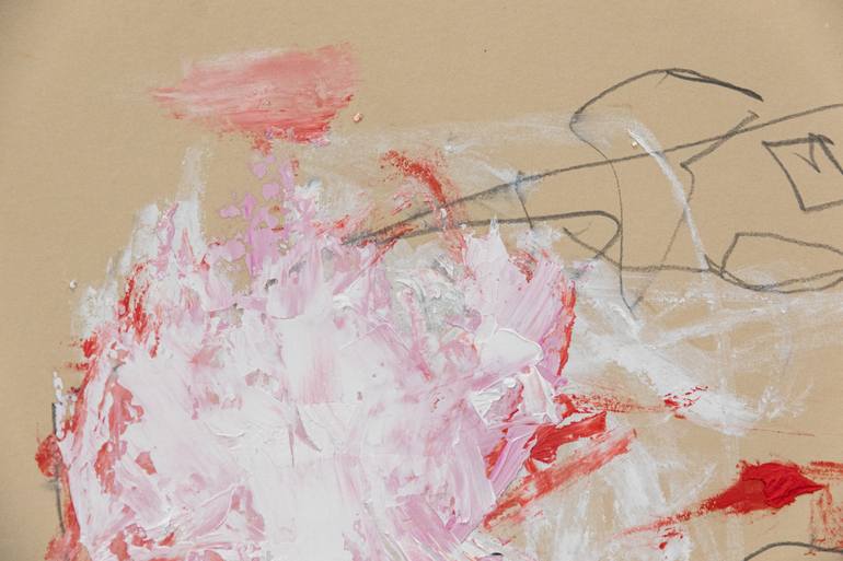 Original Abstract Expressionism Abstract Painting by Chantal Proulx