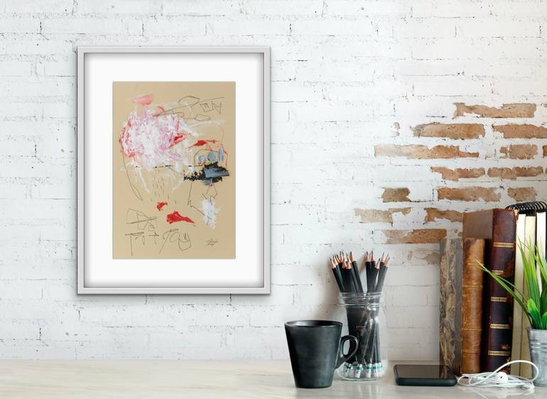 Original Abstract Expressionism Abstract Painting by Chantal Proulx