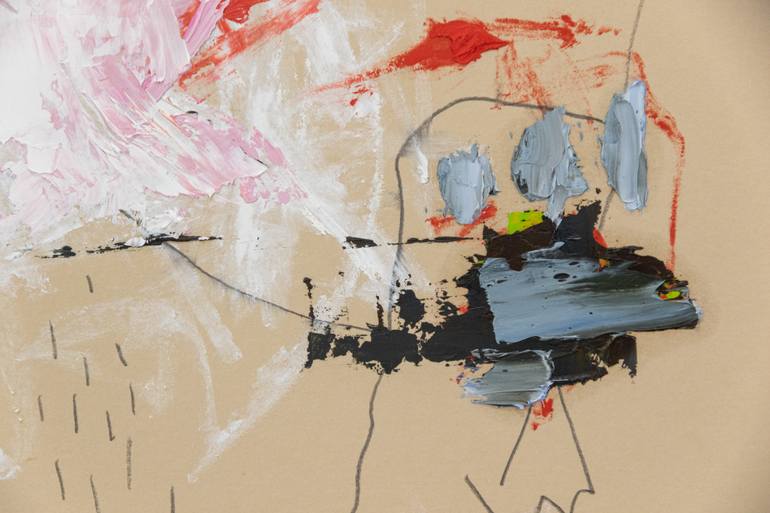Original Abstract Expressionism Abstract Painting by Chantal Proulx