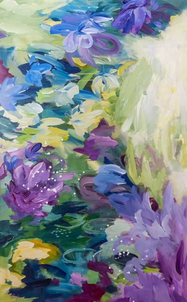 Original Floral Paintings by Chantal Proulx