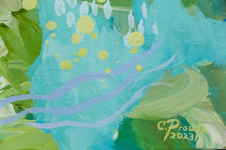 Original Contemporary Abstract Painting by Chantal Proulx