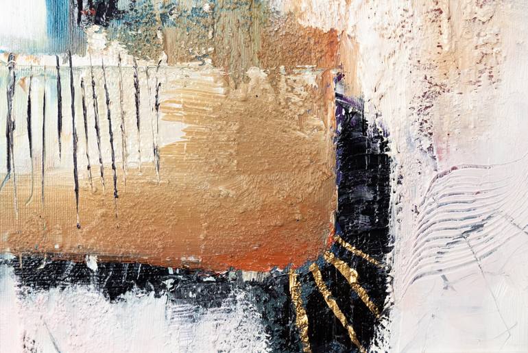 Original Abstract Expressionism Abstract Painting by Chantal Proulx