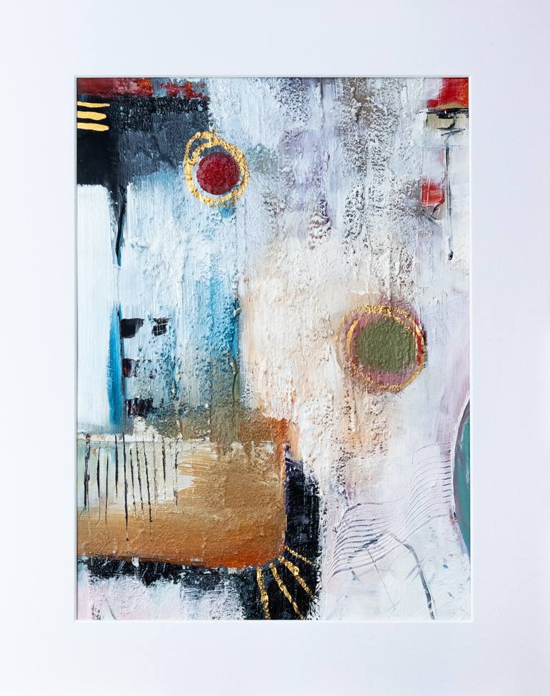 Original Abstract Expressionism Abstract Painting by Chantal Proulx