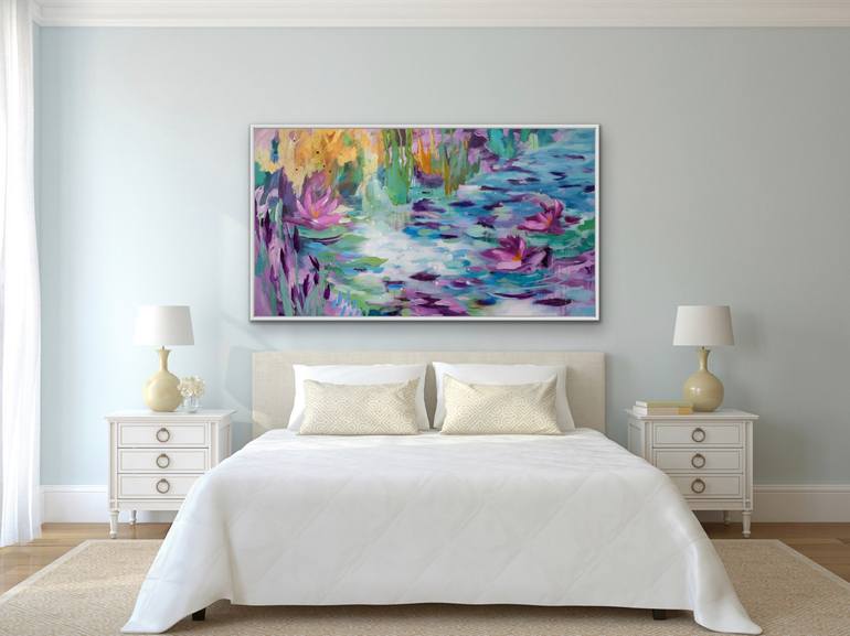 Original Floral Painting by Chantal Proulx