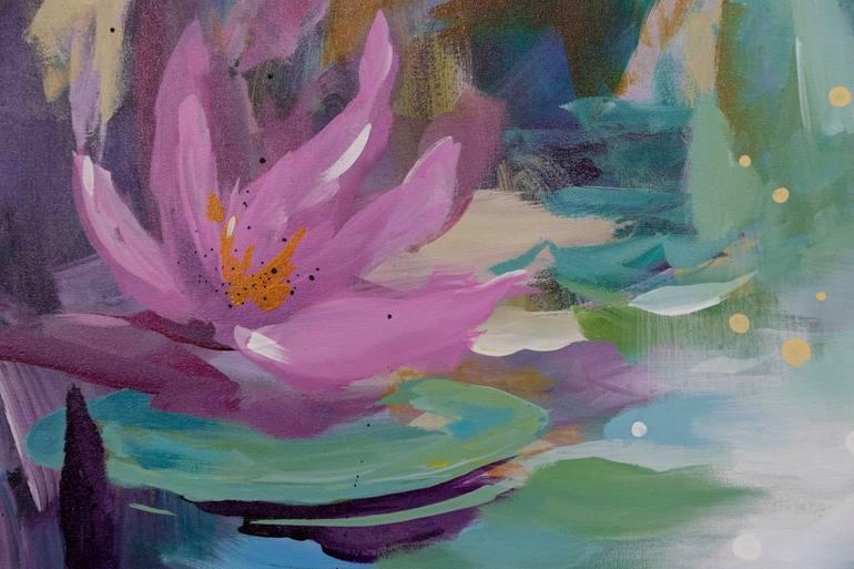 Original Floral Painting by Chantal Proulx