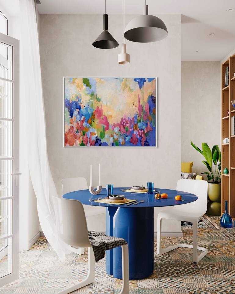 Original Expressionism Abstract Painting by Chantal Proulx