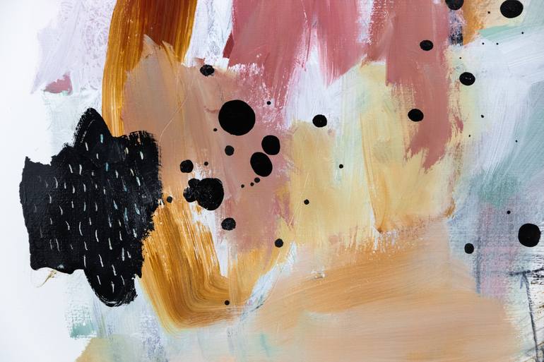 Original Abstract Expressionism Abstract Painting by Chantal Proulx